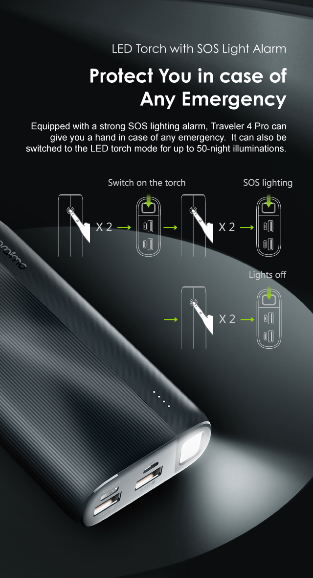 oraimo traveller 4 pro