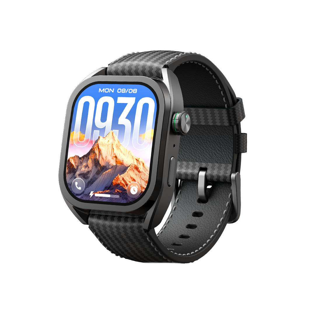 oraimo Watch Link Android Smart Watch 2.04" AMOLED Display 4G Calling 180° Rotatable Camera 800mAh Battery IPX8 Water Resistant